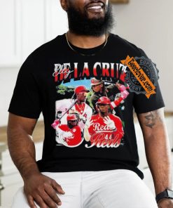 Elly De La Cruz Cincinnati Reds vintage graphic player collage shirt