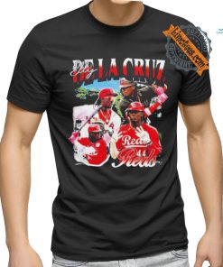 Elly De La Cruz Cincinnati Reds vintage graphic player collage shirt