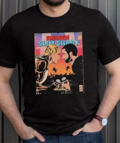 Eminem Vs Slim Shady Comic Style Vintage T Shirt
