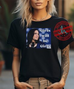 Empower women kamala harris 2024 girls will be girls shirt