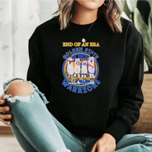 End Of An Era Golden State Warriors NBA signature shirt