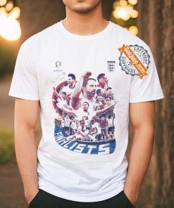 England Team UEFA Euro 2024 Finalists T Shirt