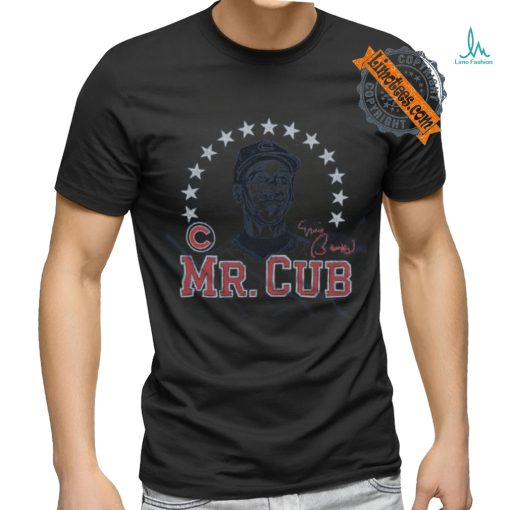 Ernie Banks Signature shirt