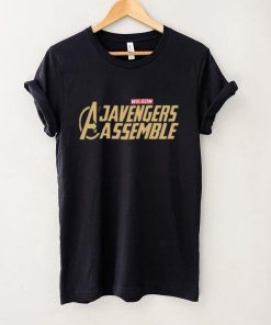 Eva R. Wilson Wearing A’javengers Assemble Shirt