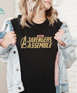 Eva R. Wilson Wearing A’javengers Assemble Shirt
