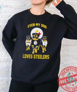 Even my dog loves Pittsburgh Steelers shirt