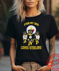 Even my dog loves Pittsburgh Steelers shirt