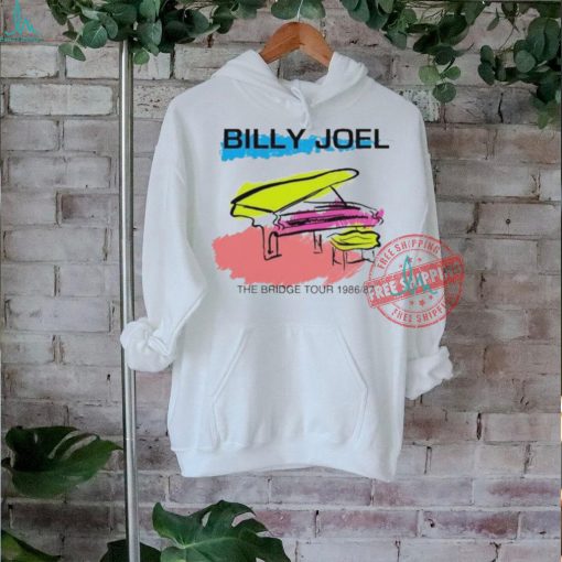 Event Billy Joel Piano The Bridge Tour 86 87 T Shirt