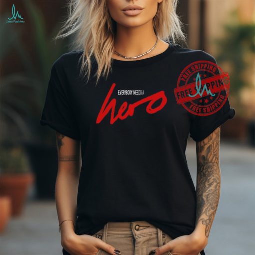 Everybody Needs A Hero Album Tee Shirt