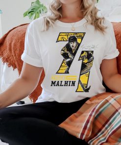Evgeni Malkin Pittsburgh Offset T Shirt