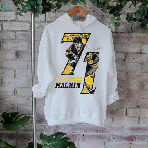 Evgeni Malkin Pittsburgh Offset T Shirt