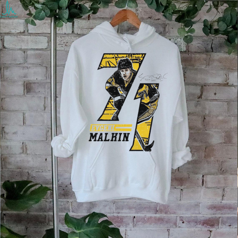 Evgeni Malkin Pittsburgh Offset T Shirt Evgeni Malkin Pittsburgh Offset T Shirt