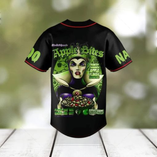 Evil Queen Disney Custom Baseball Jersey