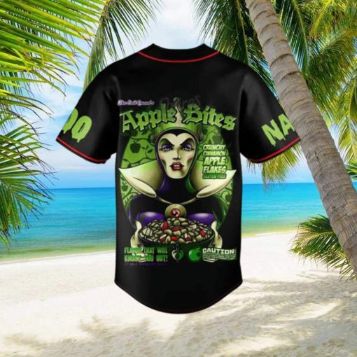 Evil Queen Disney Custom Baseball Jersey