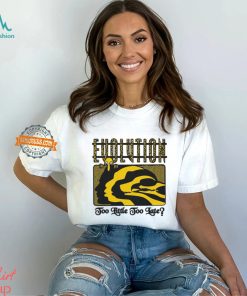 Evolution Too Little Too Late By Renaissance Man Shirt