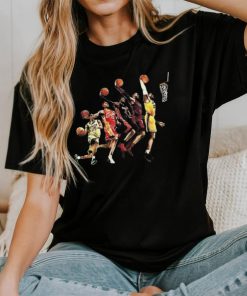 Evolution of Lebron James Basketball T Shirt