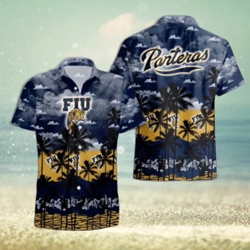 FIU Panthers Palms Tree Hawaiian Shirt