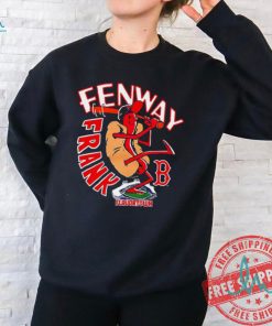 Fenway Frank hotdog bat Flavortown Boston Red Sox shirt
