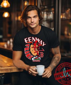 Fenway Frank hotdog bat Flavortown Boston Red Sox shirt
