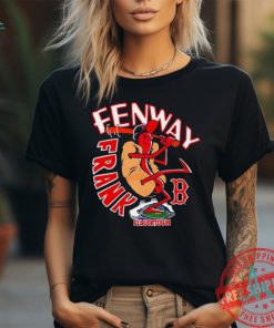 Fenway Frank hotdog bat Flavortown Boston Red Sox shirt