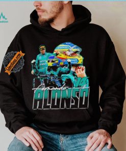 Fernando Alonso racing driver Formula One graphic shirt