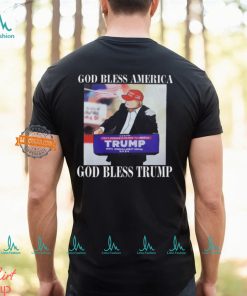 Ferriolawind God Bless America God Bless Trump Shirt