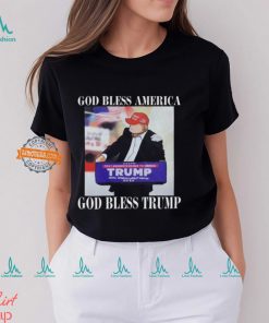 Ferriolawind God Bless America God Bless Trump Shirt