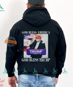 Ferriolawind God Bless America God Bless Trump Shirt