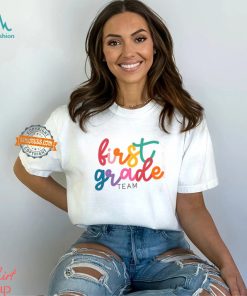 First Grade Team Shirt, First Grade Shirt, Back To School Shirt, First Day Of School Shirt, First Grade Teacher Shirt, Kindergarten Shirt