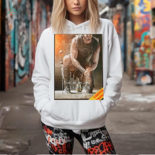 First poster for gladiator 3 releasing only in theatres on november 22nd 2024 home decor poster shirt