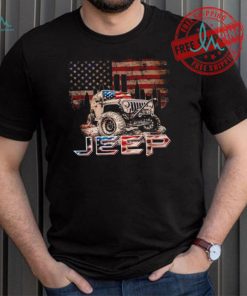 Flag Jeep American flag 2024 shirt