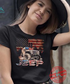 Flag Jeep American flag 2024 shirt