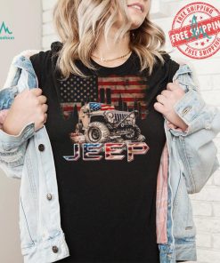 Flag Jeep American flag 2024 shirt
