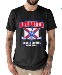 Florida Panthers The Great State Of Florida Hockey Capital Of The World T Shirt
