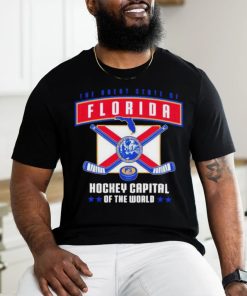 Florida Panthers The Great State Of Florida Hockey Capital Of The World T Shirt