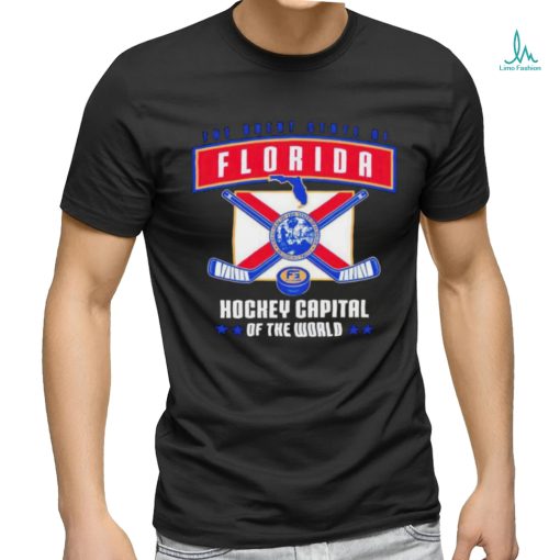 Florida Panthers The Great State Of Florida Hockey Capital Of The World T Shirt