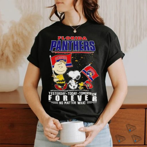 Florida Panthers Yesterday – Today – Tomorrow Forever No Matter What T Shirt