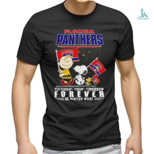 Florida Panthers Yesterday – Today – Tomorrow Forever No Matter What T Shirt