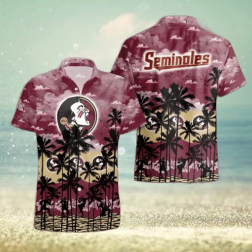 Florida State Seminoles Palms Tree Hawaiian Shirt