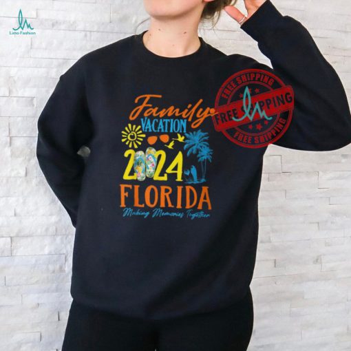 Florida Summer Vacation 2024 Matching Family Group T Shirt
