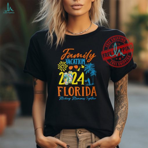 Florida Summer Vacation 2024 Matching Family Group T Shirt