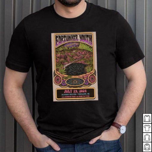 Fortunate Youth July 19 2024 Aladdin Theatre Portland OR Poster Shirt