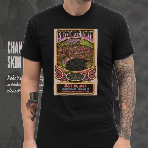 Fortunate Youth July 19 2024 Aladdin Theatre Portland OR Poster Shirt