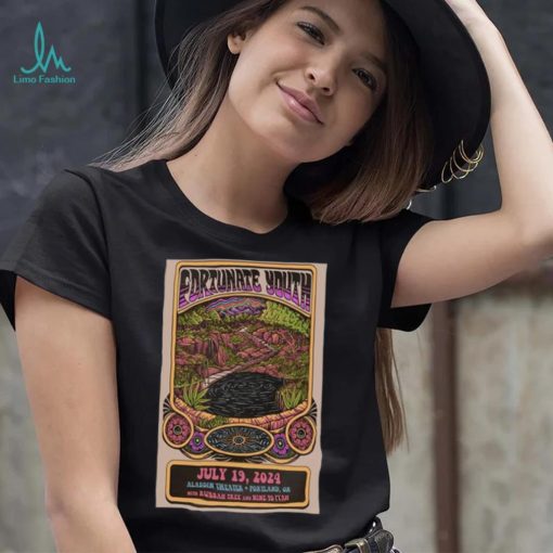 Fortunate Youth July 19 2024 Aladdin Theatre Portland OR Poster Shirt