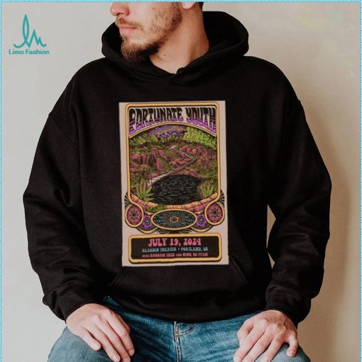 Fortunate Youth July 19 2024 Aladdin Theatre Portland OR Poster Shirt