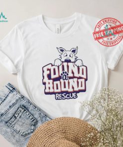 Found a hound rescue dog shirt