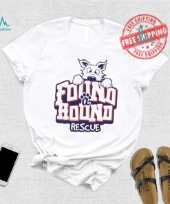 Found a hound rescue dog shirt