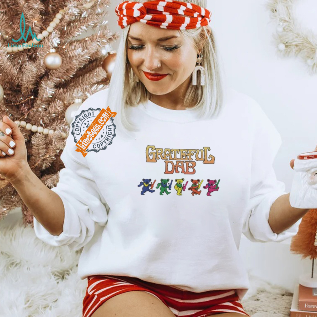 Fourtwenty Grateful Dab Smoking Bears Shirt Fourtwenty Grateful Dab Smoking Bears Shirt