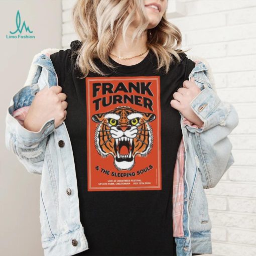 Frank Turner 2000trees Festival In Cheltenham UK July 13 2024 Poster shirt