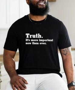 Frank ocean wearing truth it’s more important now than ever T shirt
